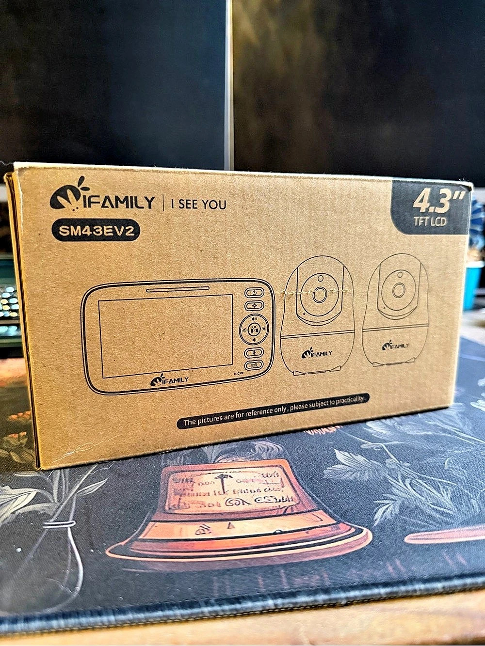 iFamily SM43EV2 4.3-Inch Video Baby Monitor with 2 Cameras